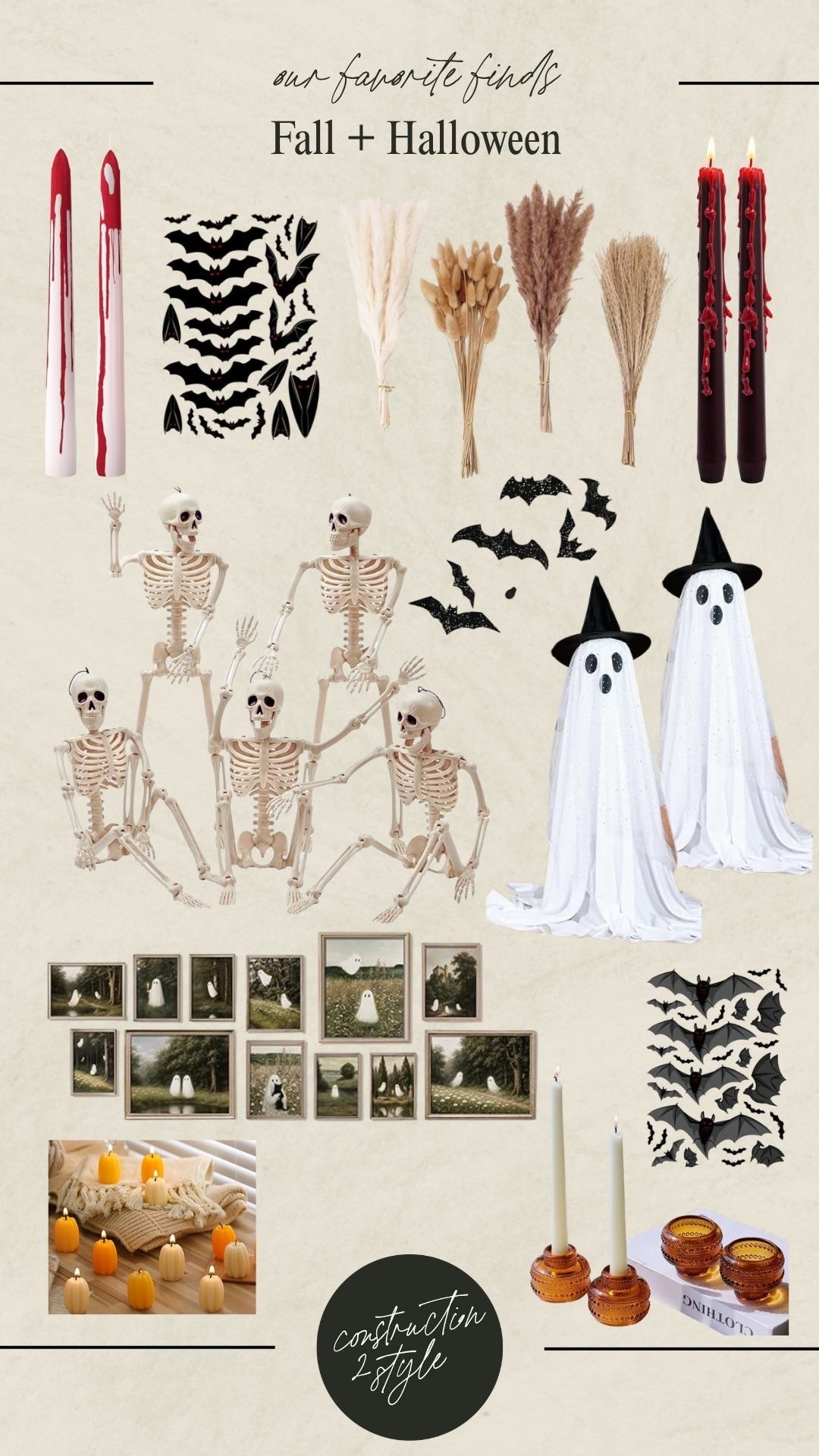 Create a cozy + spooky ambiance with our favorite Fall decor essentials 

 #LTKSeasonal #LTKHome