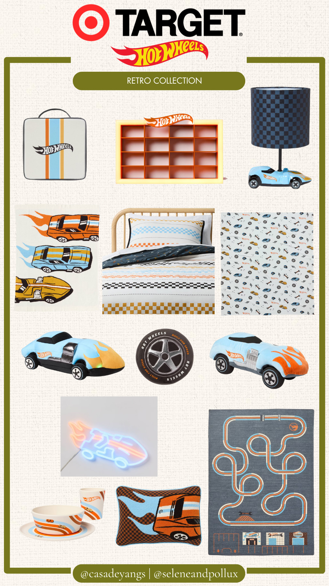 HOT WHEELS BY PILLOW COMFORT | PILLOW COMFORT | HOT WHEELS | TARGET | KIDS | KIDS BEDDING | HOT WHEELS BEDDING | HOT WHEELS PILLOWS | HOT WHEEL STORAGE | HOT WHEELS LAMP | HOT WHEEL COLLECTION | RETRO COLLECTION 

 #LTKmomlife #LTKHome #LTKKids