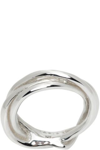 Silver Tangle Ring | SSENSE