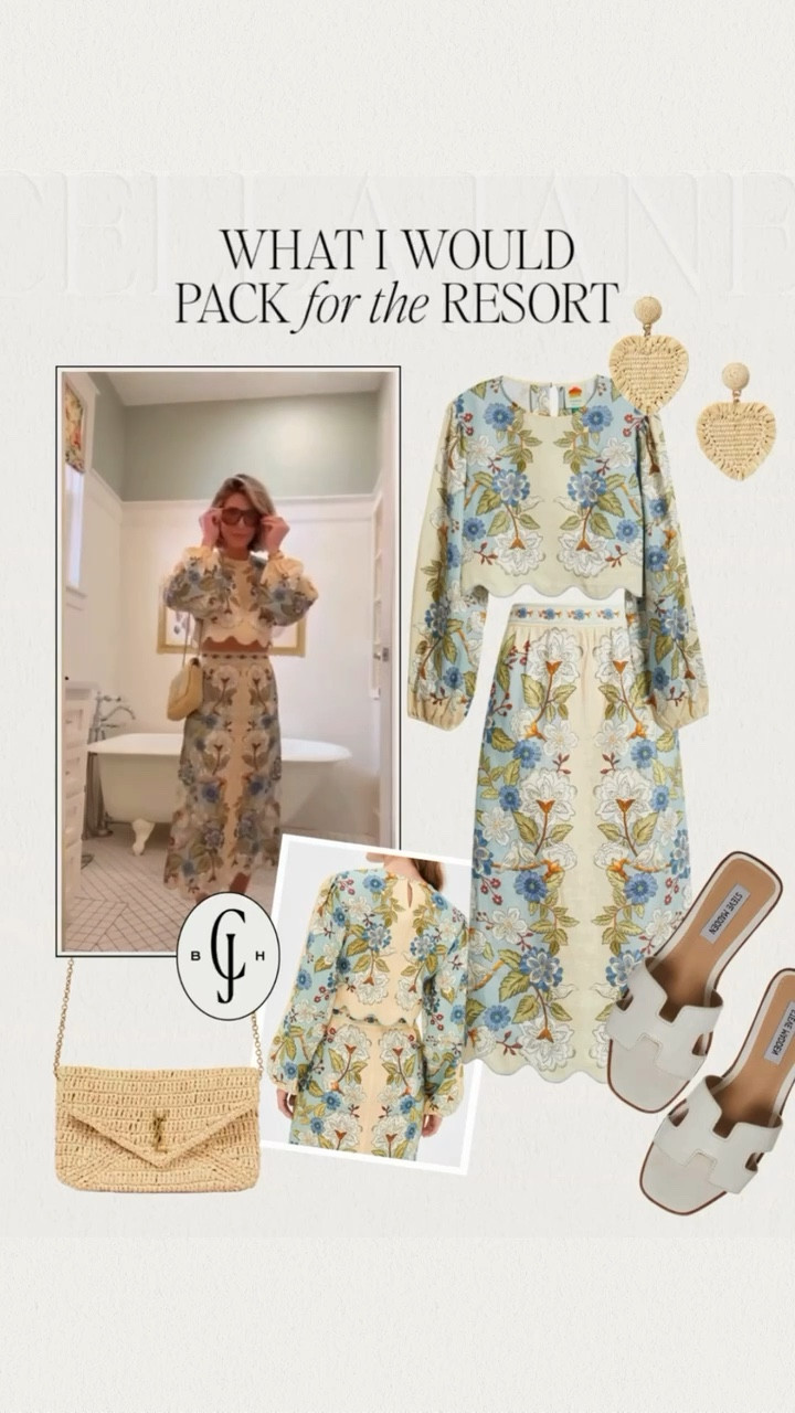 The perfect outfit for spring break or any vacation on a resort. 
✨This set is a best seller this week✨

#LTKootd #LTKTravel