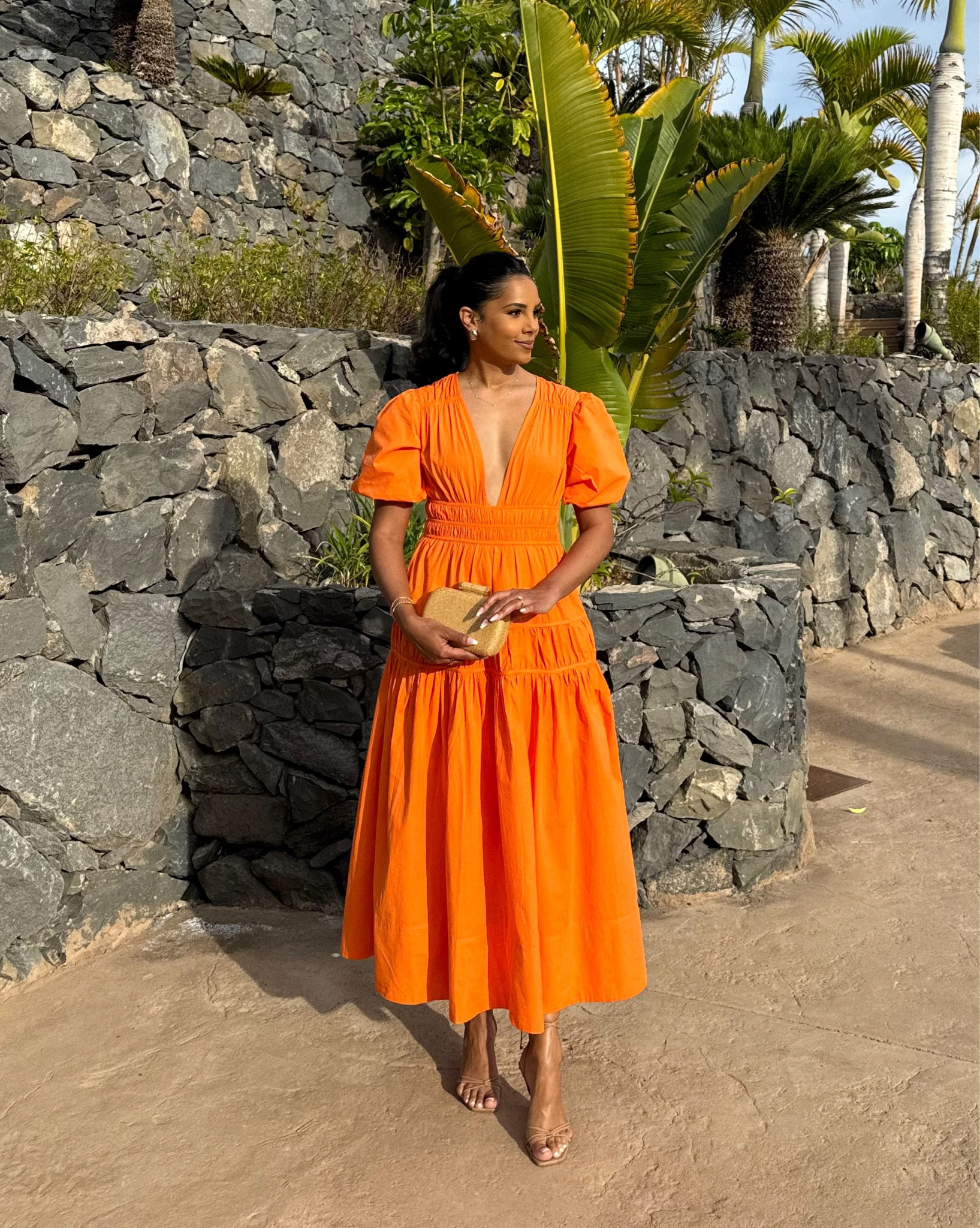 Obsessed with this orange dress for the summer perfect for any vacation/event/wedding 🧡

#LTKeurope #LTKtravel #LTKstyletip