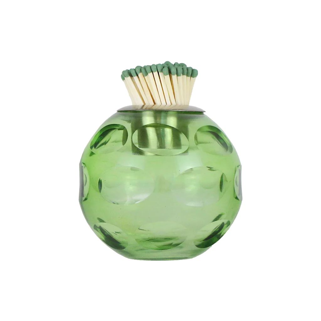Glass Match Striker, Green | Paloma & Co.