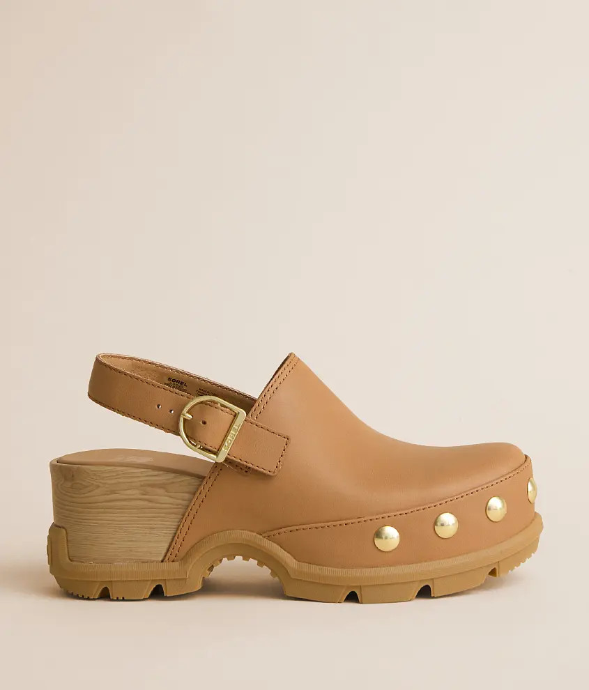 Roman Leather Clog | Buckle