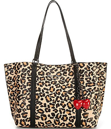 Betsey Johnson On The Prowl Tote Bag - Leopard | Dillard's