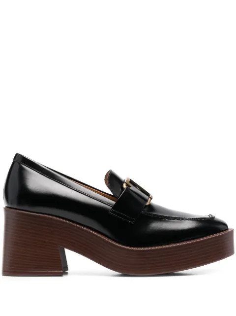 Tod's Loafer Mit Eckiger Kappe - Farfetch | Farfetch Global