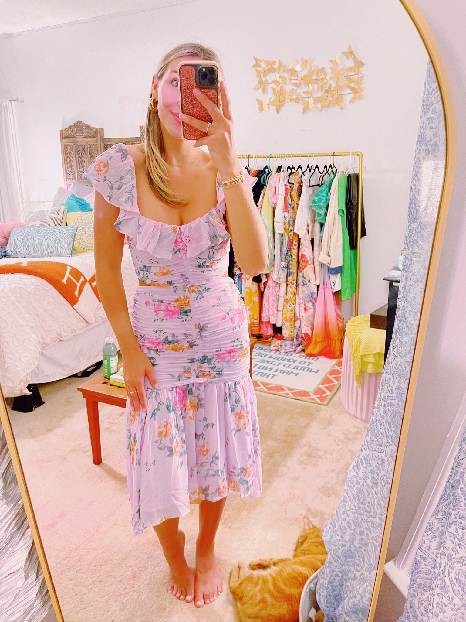 In love with this dress!!! Got it to wear to as a wedding guest!!  💕💕 
**selling on my mercari @ raeannaallen**

Astr the label, anthropologie, free people, revolve, summer wedding guest, preppy, cottage core, chinoiserie, colorful, costal cowgirl, red tomato summer, grand millennial, eccentric, eclectic 

#LTKunder100 #LTKstyletip #LTKwedding