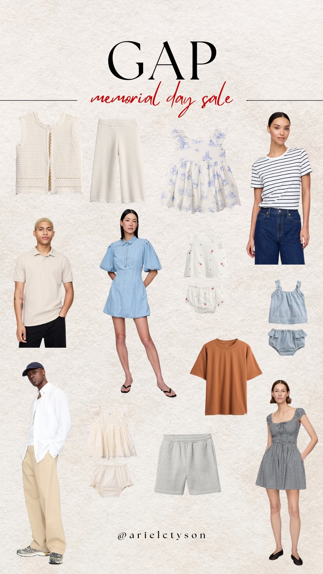 GAP is doing up to 60% off for Memorial Day! Here are my top picks! 

#LTKSaleAlert