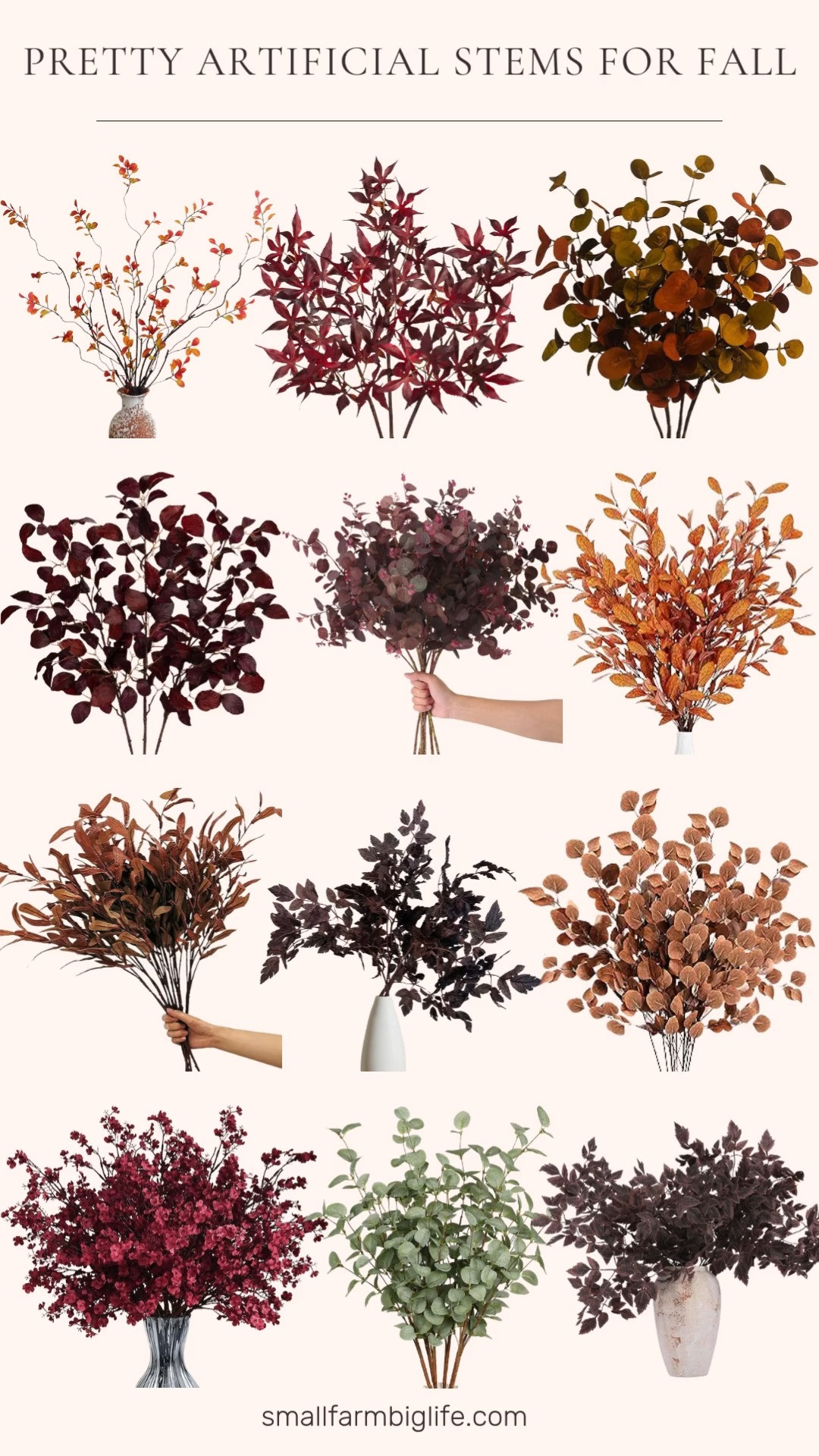 

 I’ve been searching for the best artificial stems to add some fall colors to our home. I love these! They’re very similar to much pricier versions I’m seeing from other brands. 

Faux stems. Home decor. Fall. Autumn. Fall home. Autumn home  

#LTKHome #LTKSeasonal #LTKFindsUnder50