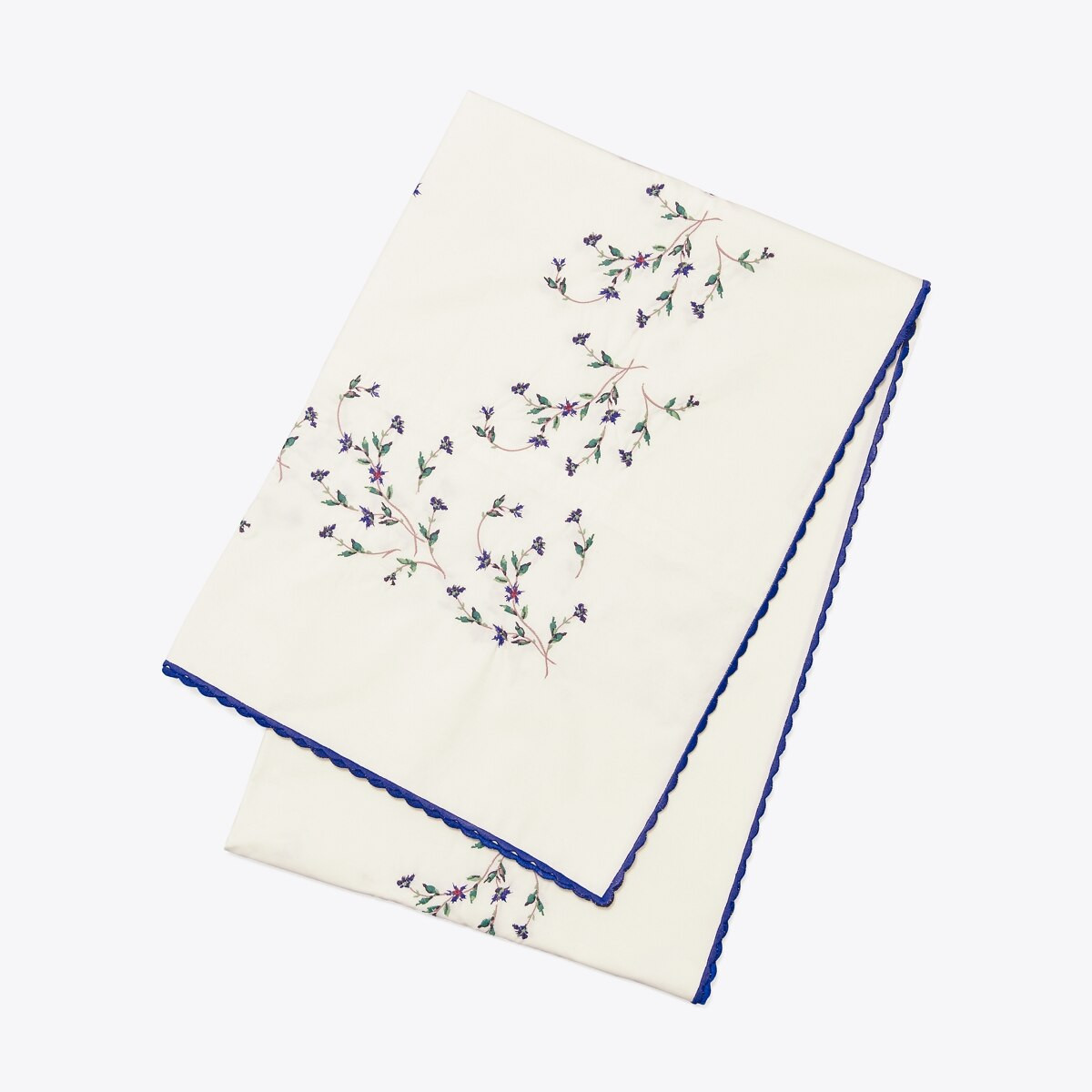 Jolie Fleur Embroidered Square Tablecloth | Tory Burch (US)