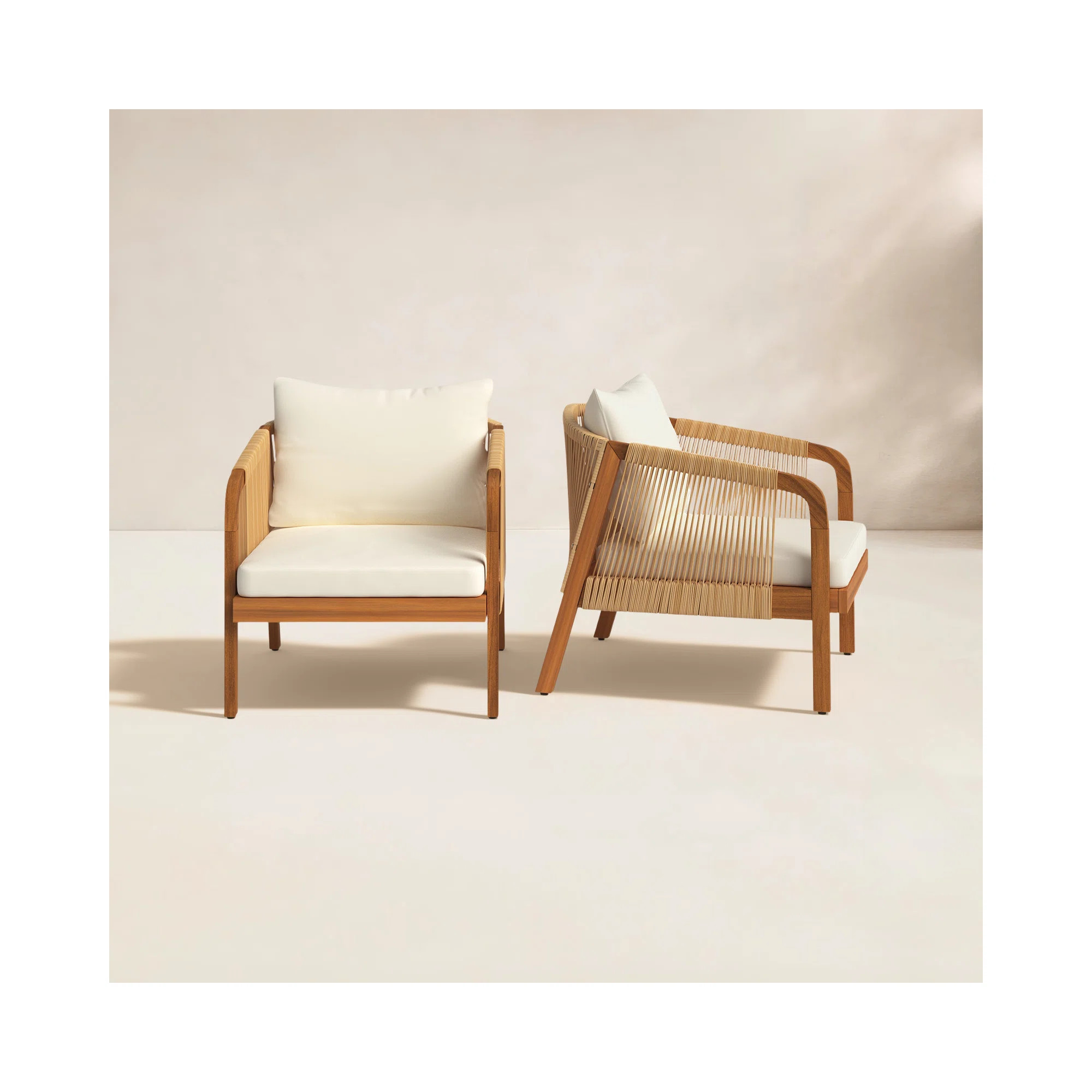 Fiora Outdoor Lounge Chair (Set of 2) | Joss & Main