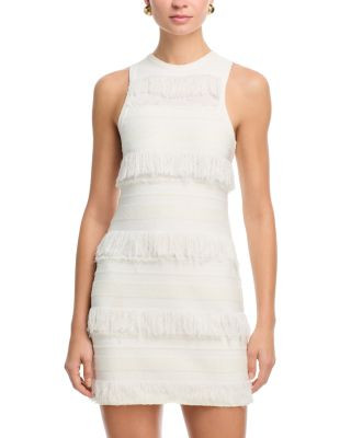 Elly Knit Fringe Mini Dress | Bloomingdale's (US)
