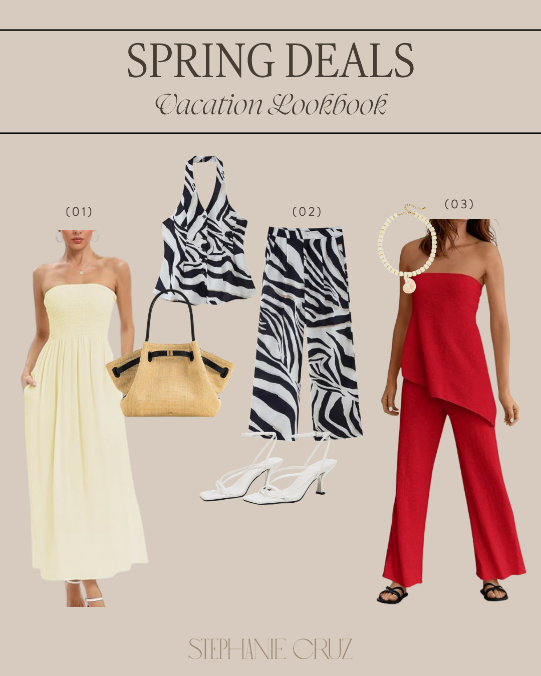 Spring deals to elevate your vacation look! 🌸 Perfect for a stylish beach day. 

#SpringStyle #VacationLook 

 #LTKootd #LTKSaleAlert #LTKTravel