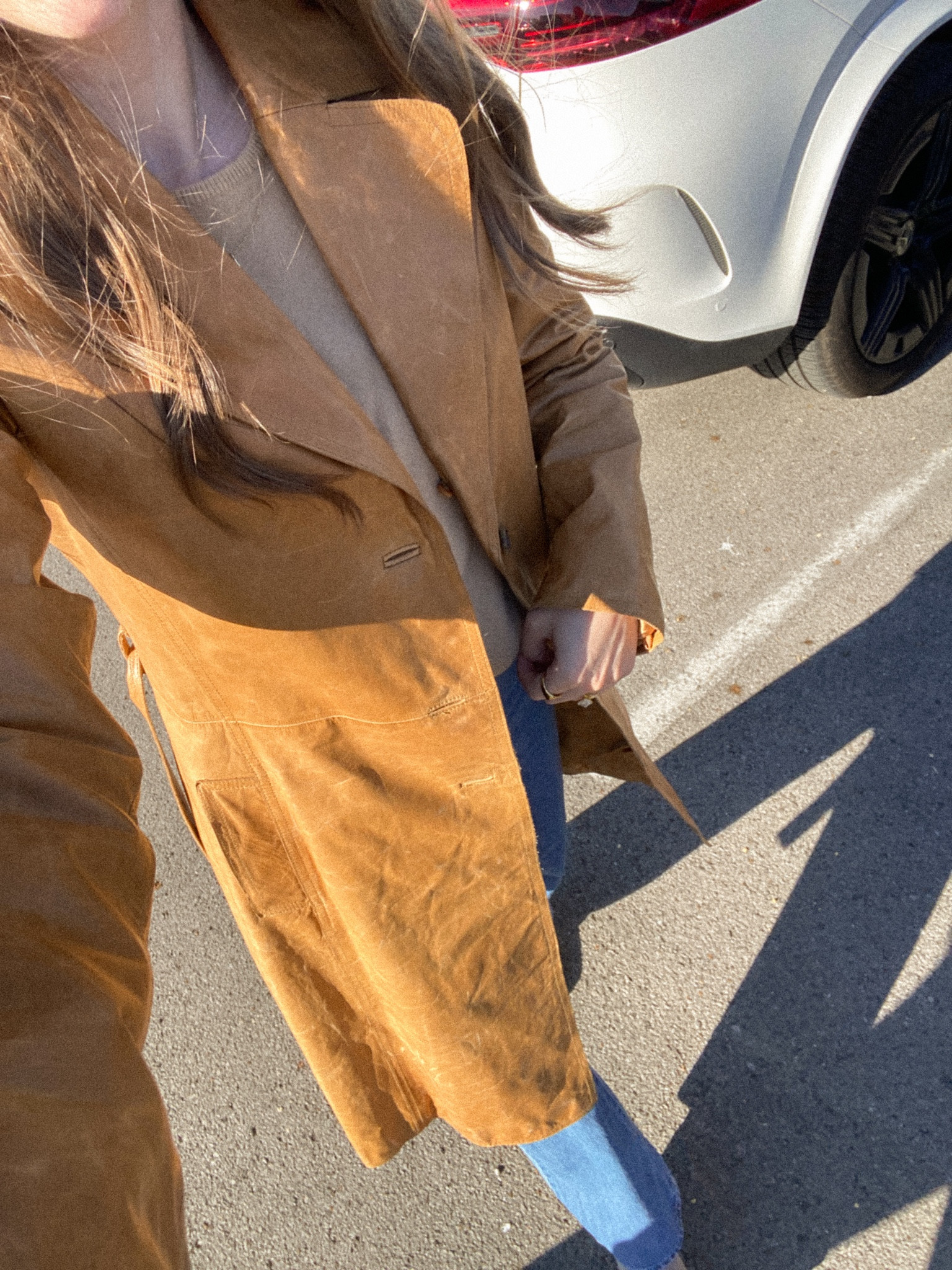 thrifted the leather trench coat of my dreams 🥹 decided to dress it up with some cashmere!

#LTKStyleTip #LTKSeasonal #LTKFindsUnder100