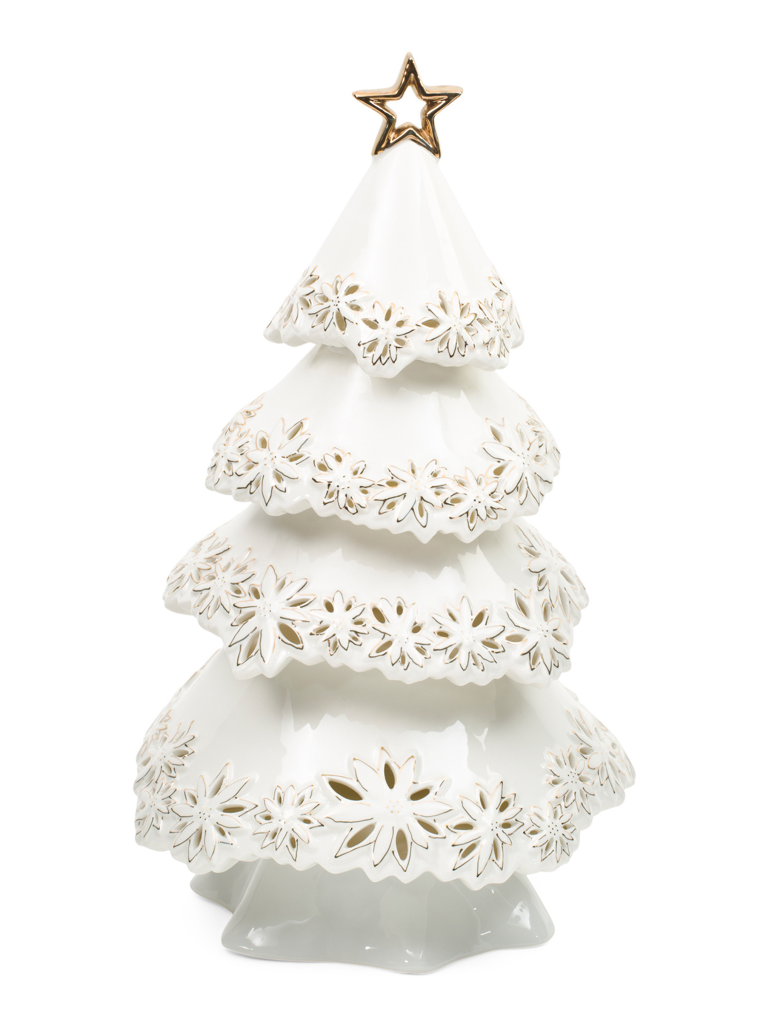 Glazed Porcelain Led Tree Decor | Pillows & Decor | Marshalls | Marshalls