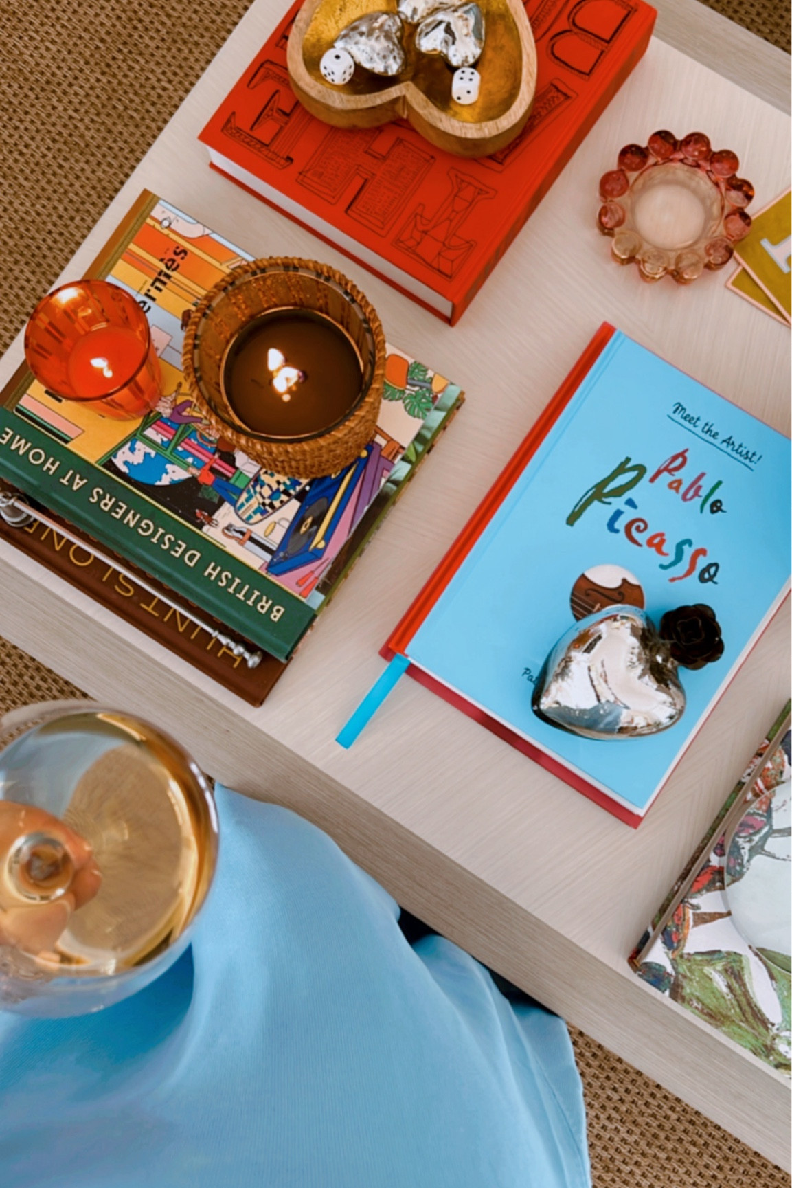 Home Decor 🩵🧡 

#falldecor #fallfashion #fallstyle #style #homedecor #coffeetablebooks #fallcandle #fallscent 

#LTKStyleTip #LTKHome #LTKSeasonal