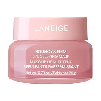 LANEIGE Bouncy & Firm Eye Brightening Sleeping Mask: Peony, Collagen Complex, Depuff, Dark Circle... | Amazon (US)