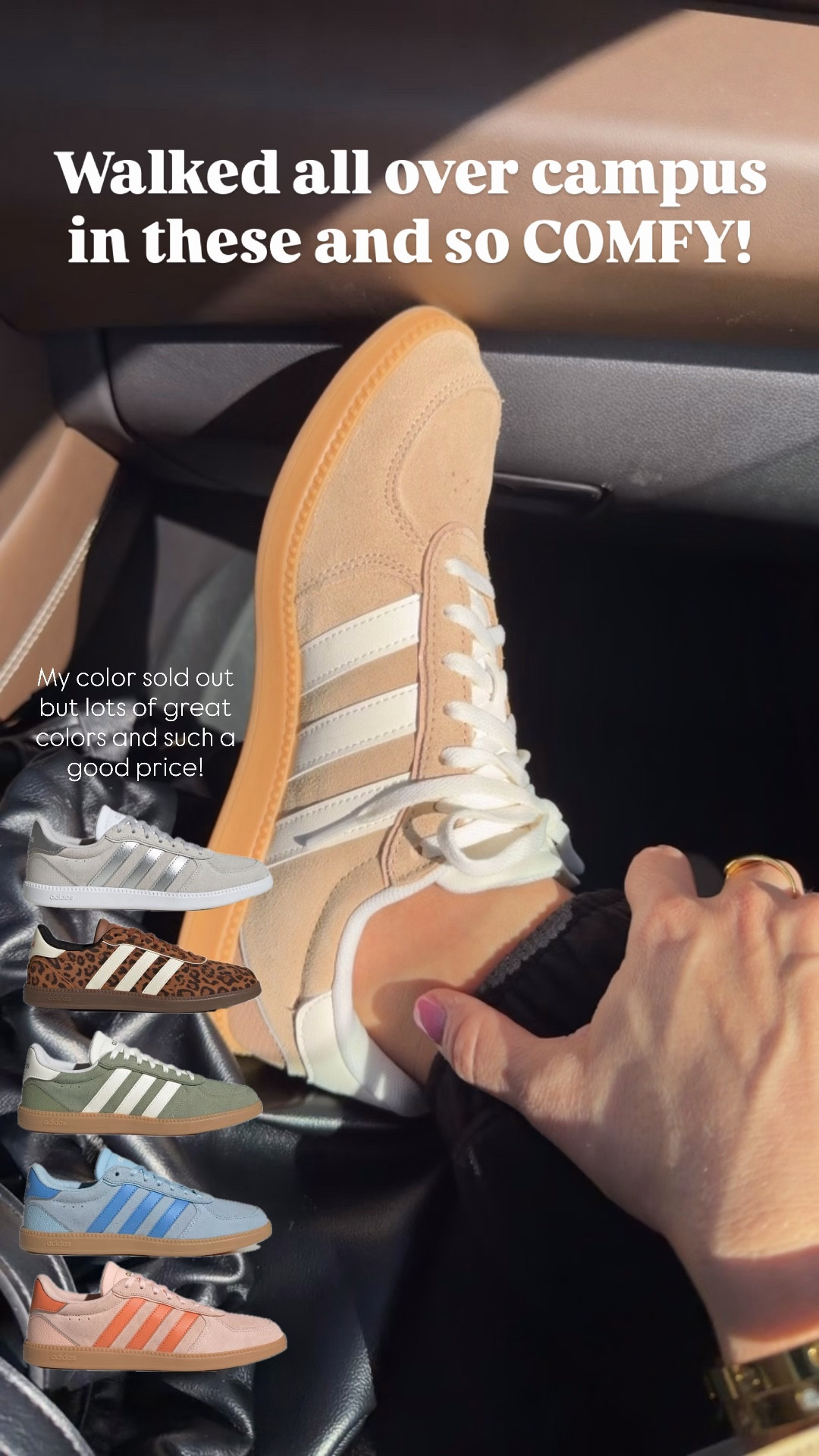 I walked all over Indiana University in these and they are so comfy!!! This color isn’t in stock anymore but but so many good colors and the price is sooo good! Fit TTS!

#LTKSaleAlert #LTKSeasonal #LTKTravel