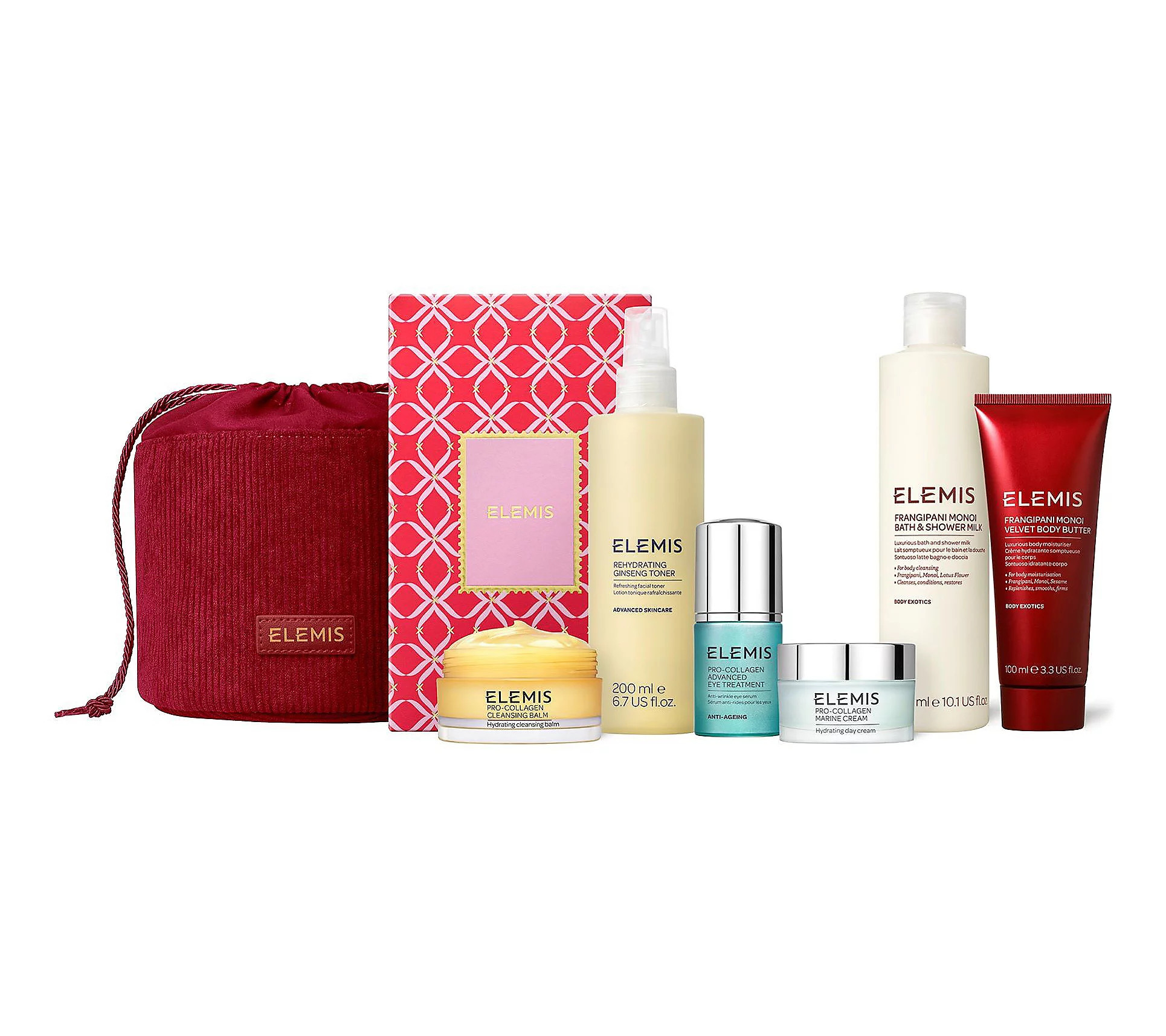 ELEMIS Exotic Frangipani Monoi Luxury Face & Body Gift Set | QVC