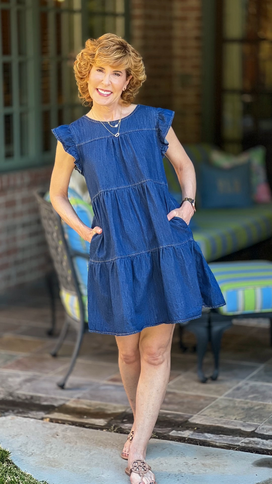 This Amazon dress is the perfect summer dress! I love that it’s a denim dress and the tiered mini dress A-Lin style is so cute and flattering! I paired it with Tory Burch flip flops and good jewelry.

#LTKStyleTip #LTKFindsUnder50 #LTKShoeCrush