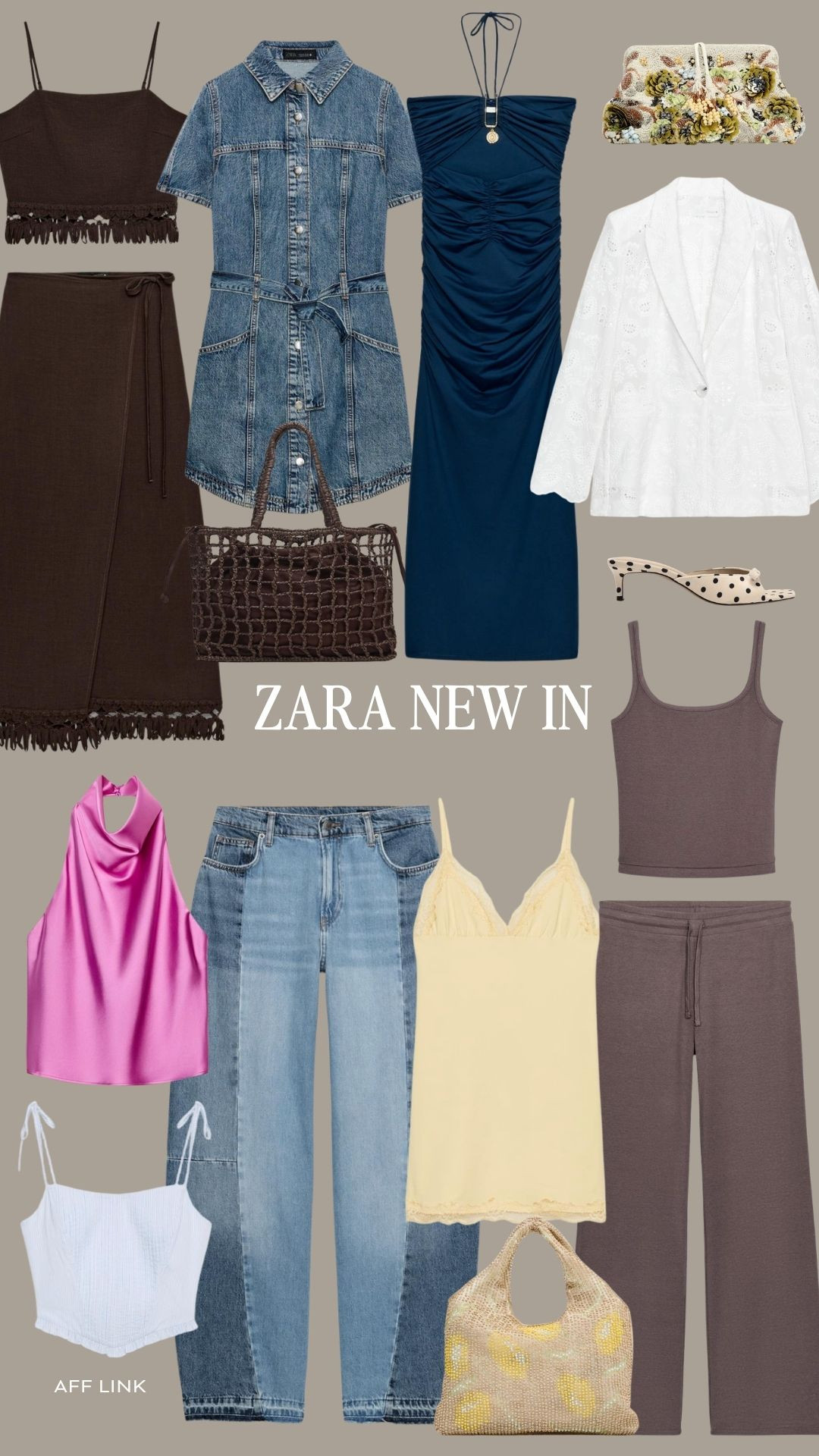 Zara New In this week! 

Spring Fashion, Spring Outfit, Summer Style, Summer Outfit, High Street New Season, Denim Shirt Dress, Ruched Midi Dress, Capsule Wardrobe Staples, Neutral Coord Set, Summer Tops, Wide Leg Jogger Set, Affordable High Street Finds, Wardrobe Refresh 

 #LTKuk #LTKspring #LTKsummer