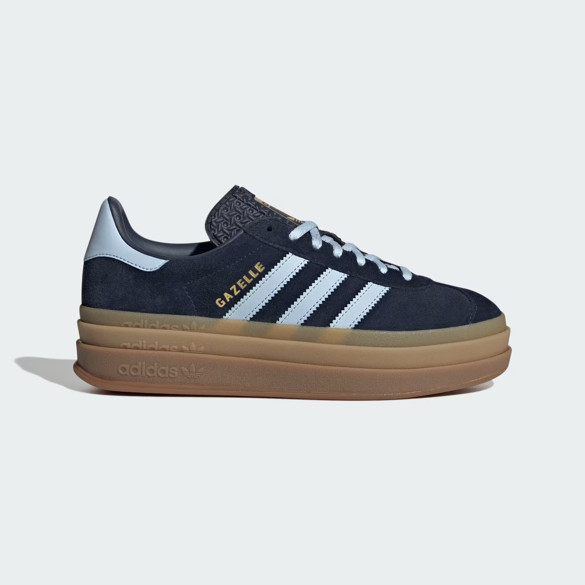 adidas GAZELLE BOLD SHOES - Blue | Free Shipping with adiClub | adidas US | adidas (US)