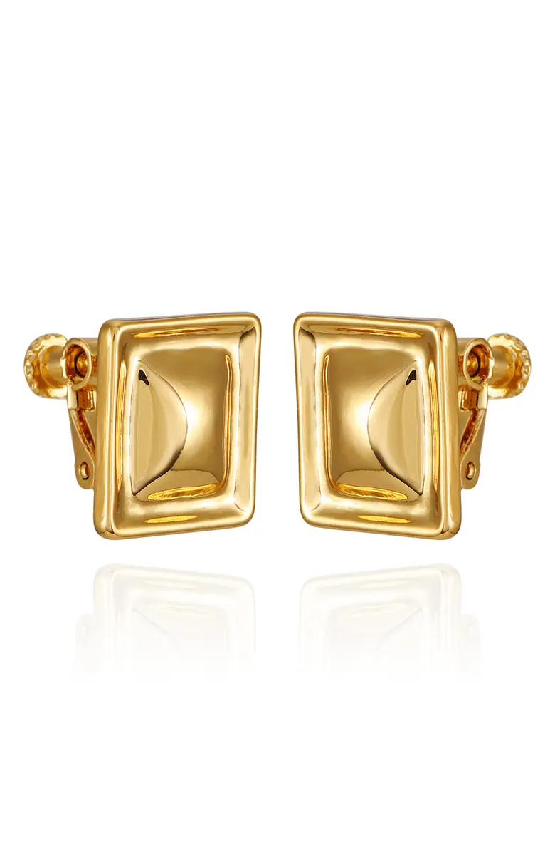 T Tahari Square Clip-On Earrings | Nordstromrack | Nordstrom Rack
