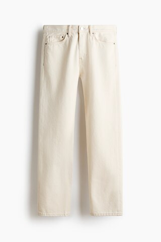 H & M - Original Straight Jeans - Cream | H&M (UK, MY, IN, SG, PH, TW, HK)