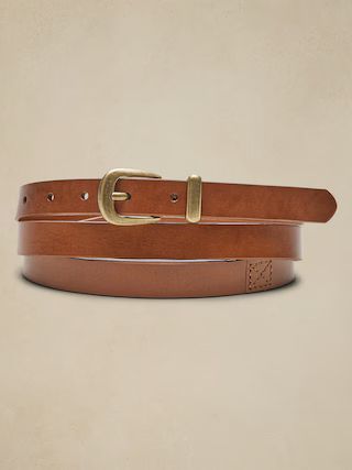 Genuine Leather Belt | Banana Republic Factory