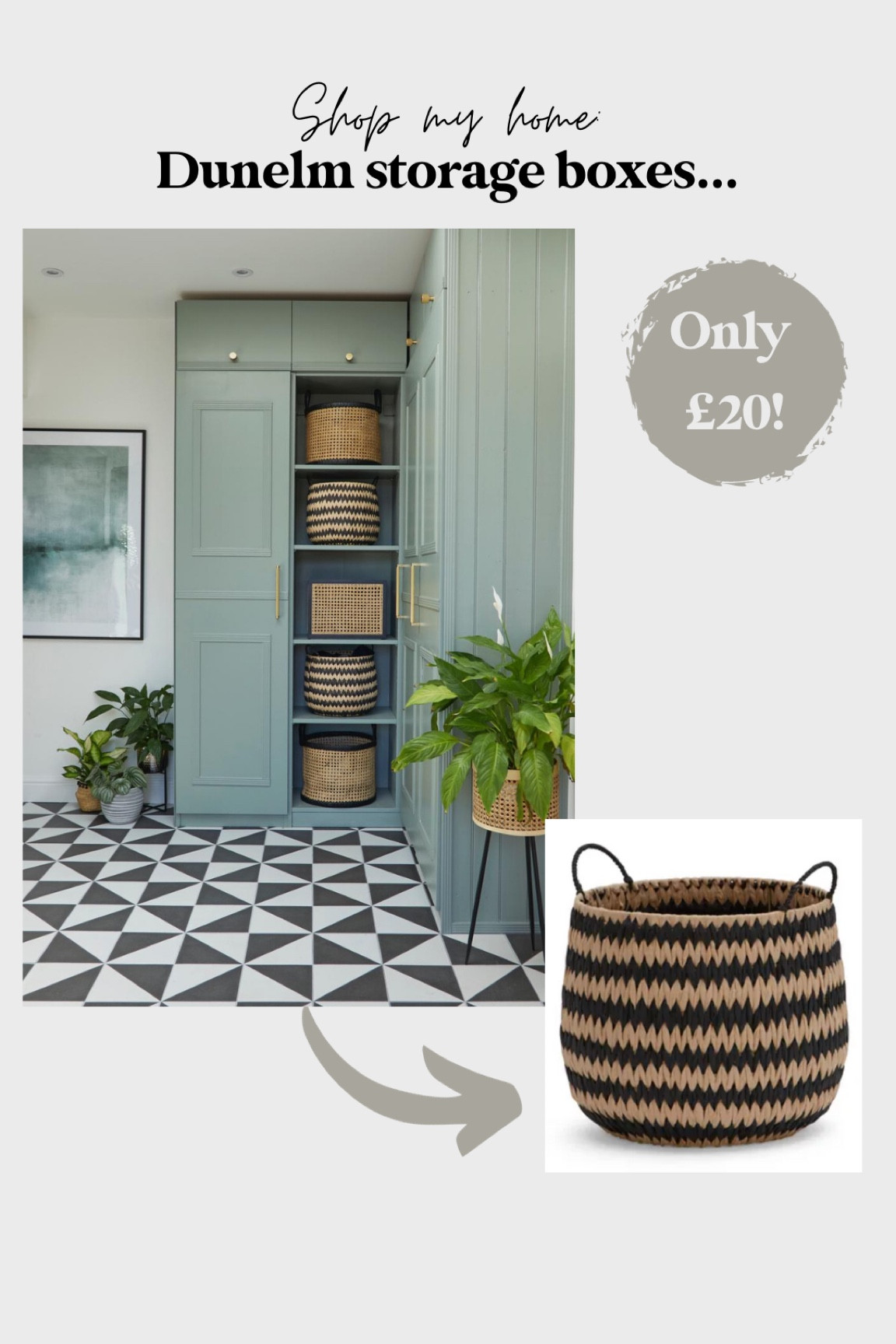 Shop my home: Dunelm storage boxes 🖤 #Dunelm #Storage 

#LTKfindsunder100 #LTKfindsunder50 #LTKhome