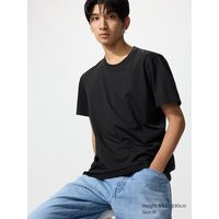 Uniqlo - 100% Supima Cotton T-shirt - Black | UNIQLO (UK)