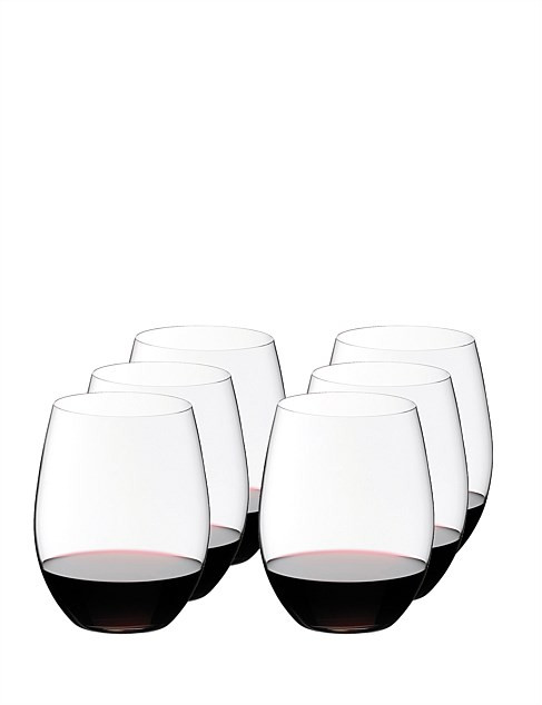 Riedel Riedel O Wine Tumbler Cabernet Set/6 | David Jones | David Jones (Australia & New Zealand)