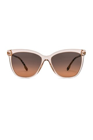 Burberry Clare in Transparent Pink & Orange Gradient Grey from Revolve.com | Revolve Clothing (Global)