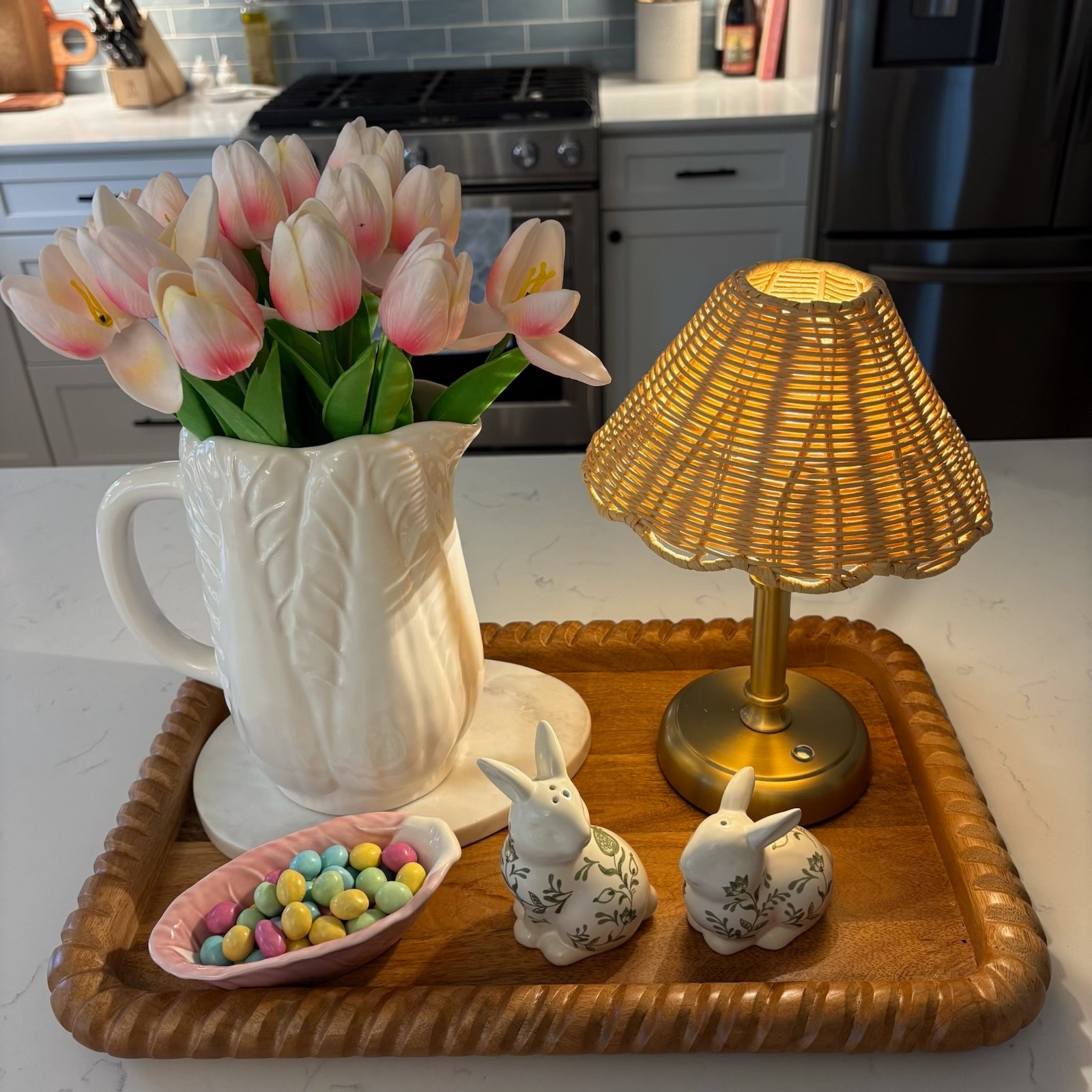 A cute little moment I put together for my mom’s bday present. I’m in love with those salt and pepper shakers 😍

#LTKSeasonal #LTKHome