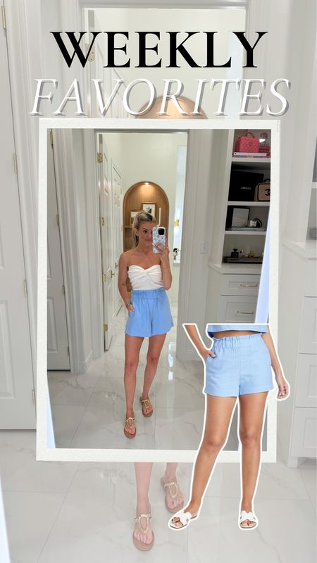 Weekly favorites! We are loving these blue shorts - they’re so easy to throw on with a cute white top!

Weekly favorites, summer staples, summer styles, Target shorts, Target finds, fashion#LTKfindsunder100 #LTKfindsunder50

#LTKSeasonal