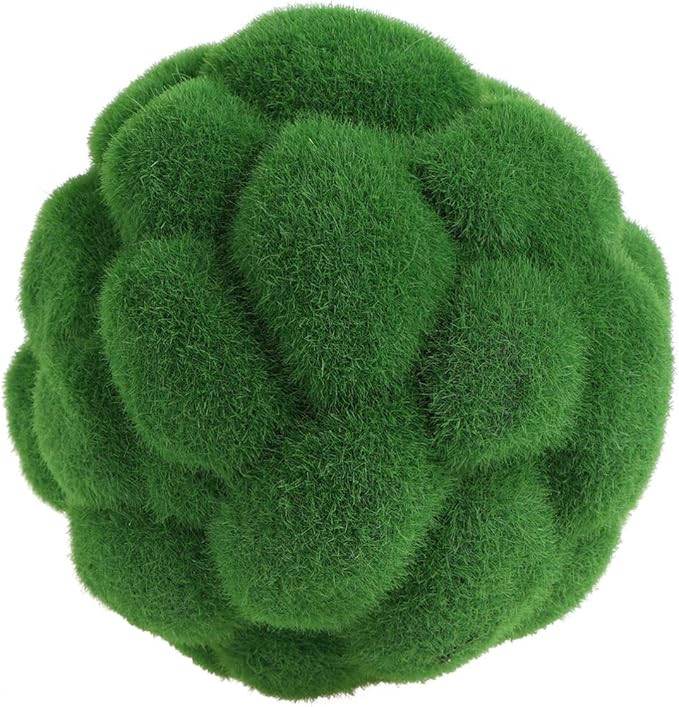 BESPORTBLE Hanging Topiary Ball Green Artificial Moss Balls Decorative Moss Stones Greenery Balls... | Amazon (US)