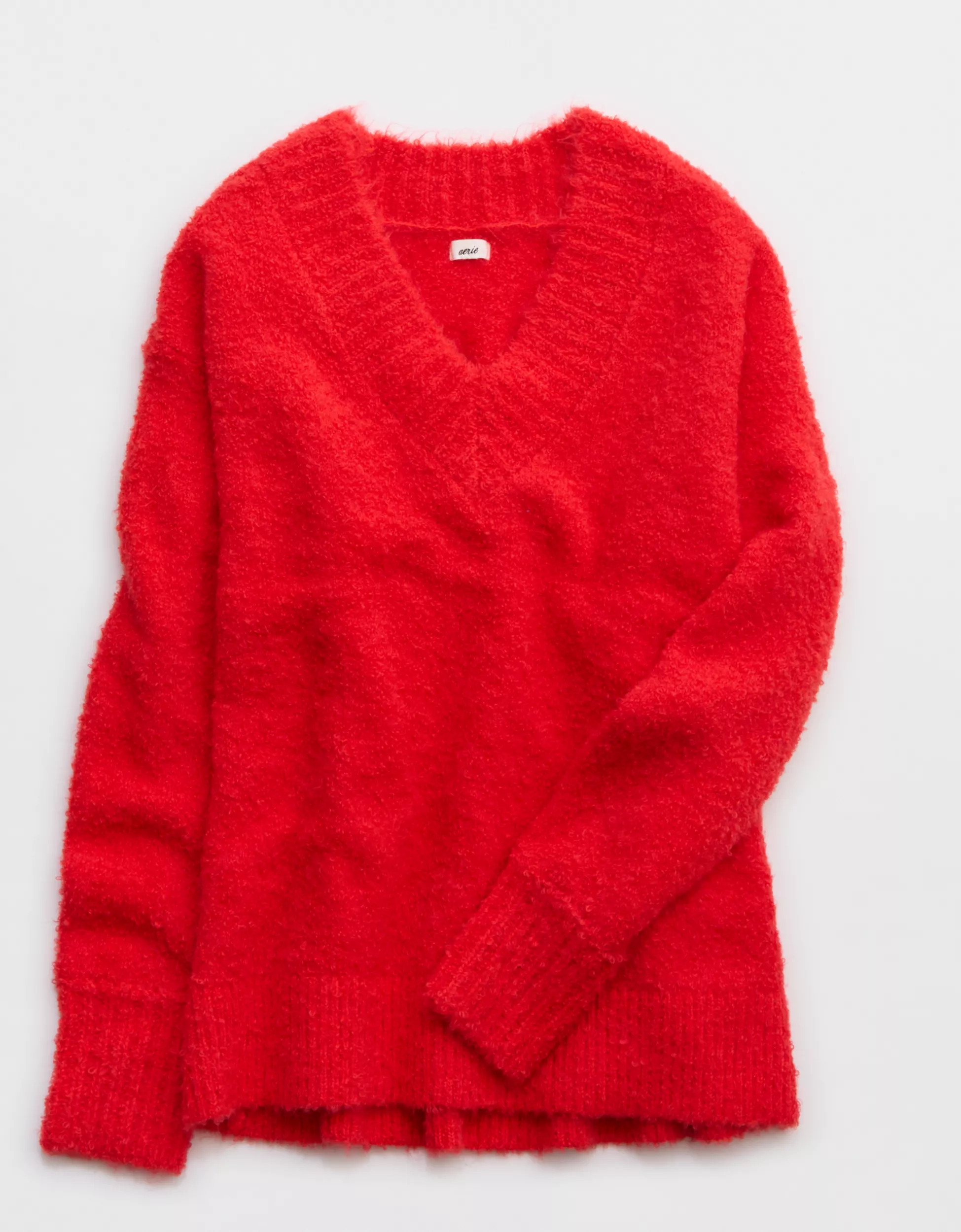 Aerie Teddy Boucle Sweater | American Eagle Outfitters (US & CA)