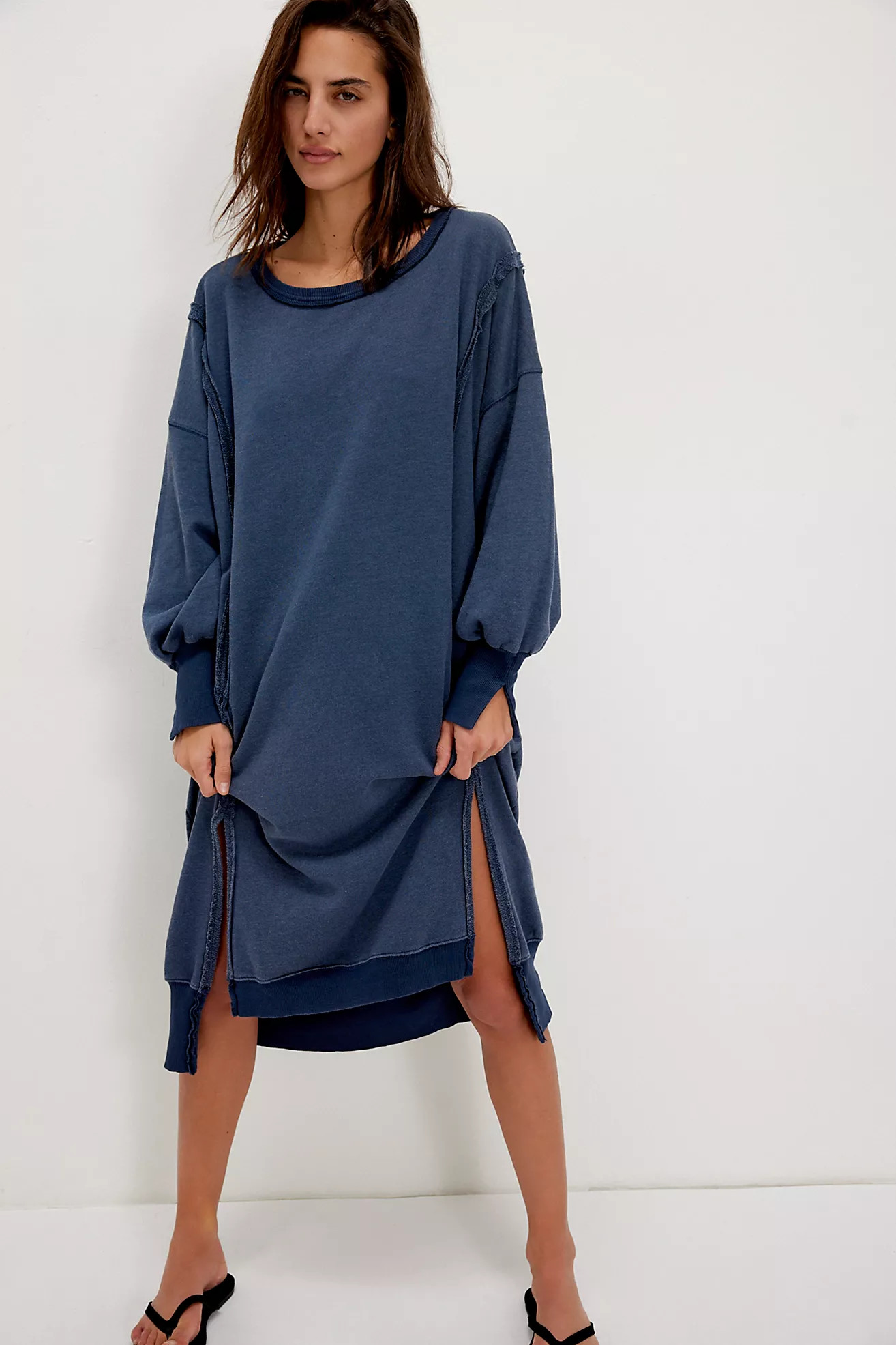 We The Free Camden Maxi Sweatshirt | Free People (Global - UK&FR Excluded)