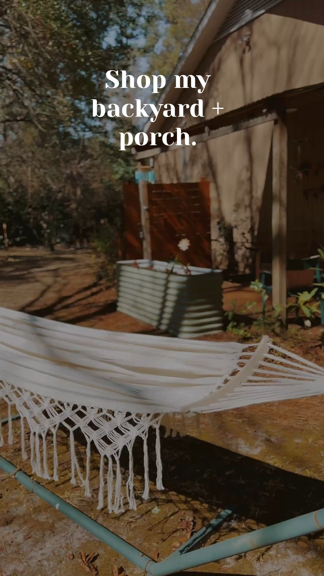 My spring must haves for backyard relaxation and porch time. 

#spring 

#LTKWatchNow #LTKSpringSale #LTKHome