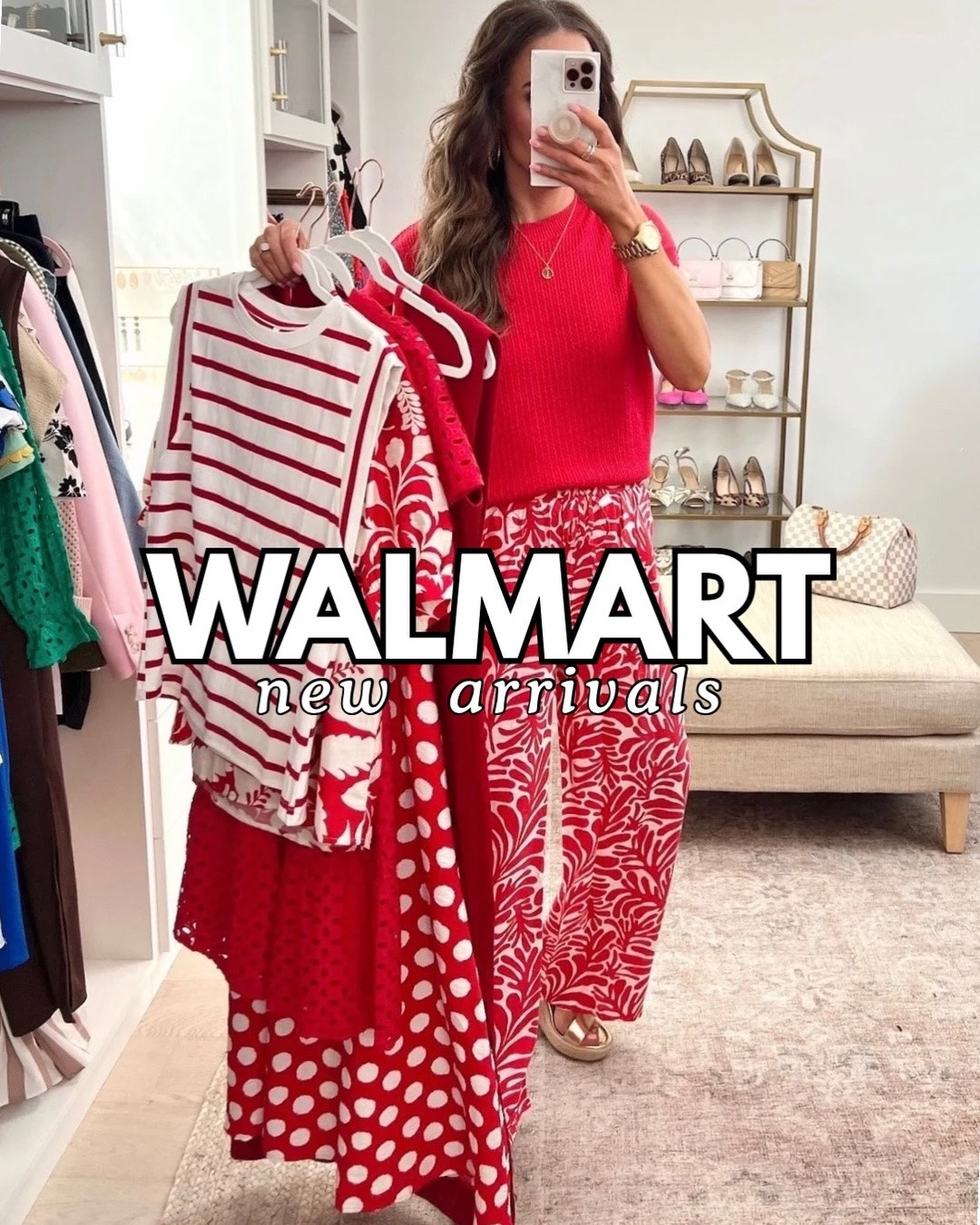 Cute and comfy @walmart new summer finds! Comment DEAL LINKS to shop it all! 🛍️We ordered so many of these and can’t wait to style them for you all! ❤️ These red wide leg pants come in more colors too! 🥰

#walmart #walmartfashion #walmartfinds