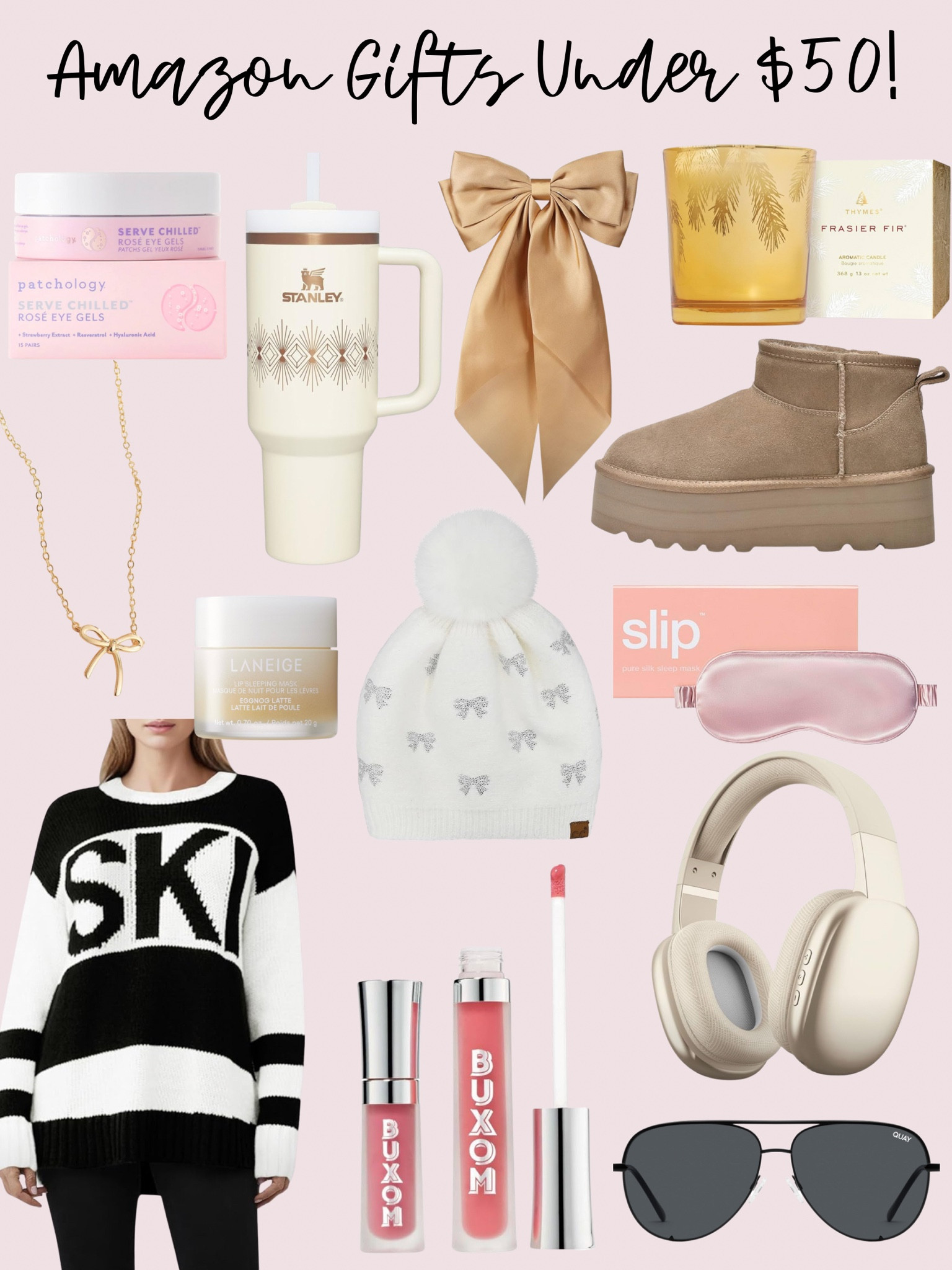 Amazon gifts for her, amazon gift guide, gifts under $50 

#LTKFindsUnder50 #LTKGiftGuide #LTKHoliday