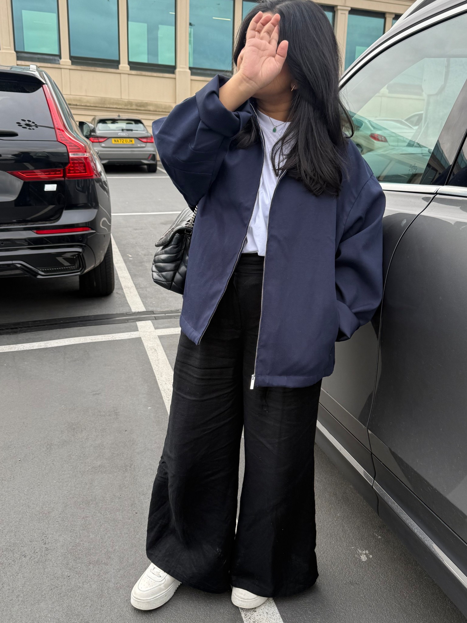 Petite jacket trousers white trainers 

#LTKpetite #LTKautumn #LTKuk