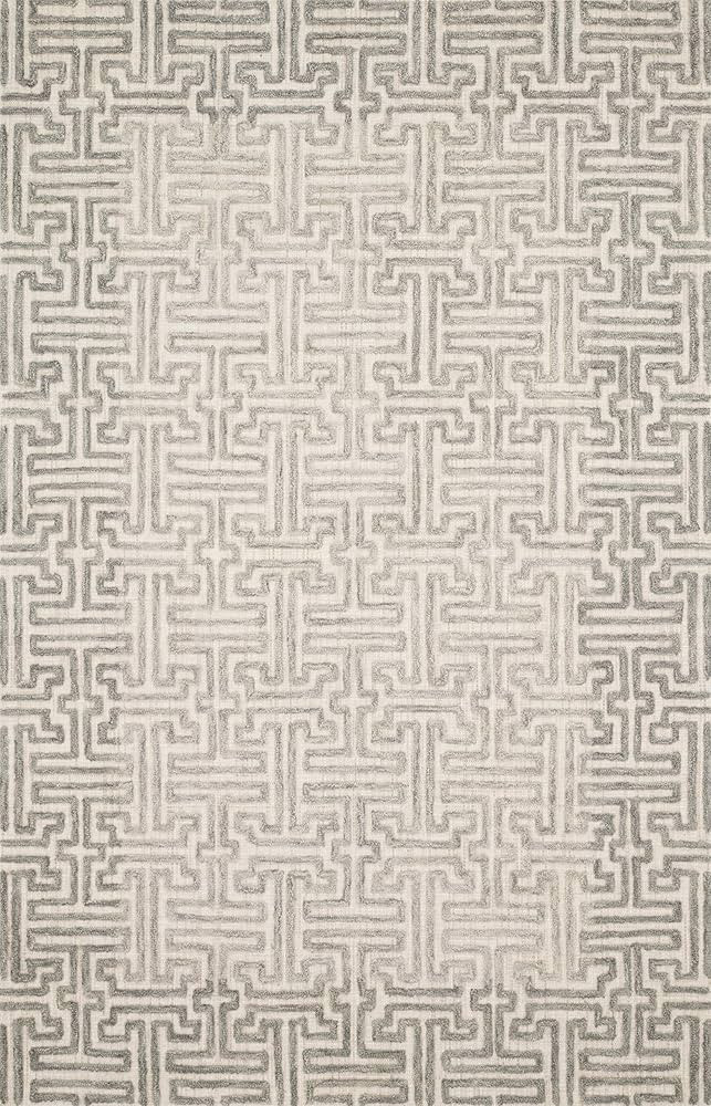 Loloi Ehren Collection EHR-03 Stone/Sand 7'-9" x 9'-9" Area Rug | Amazon (US)