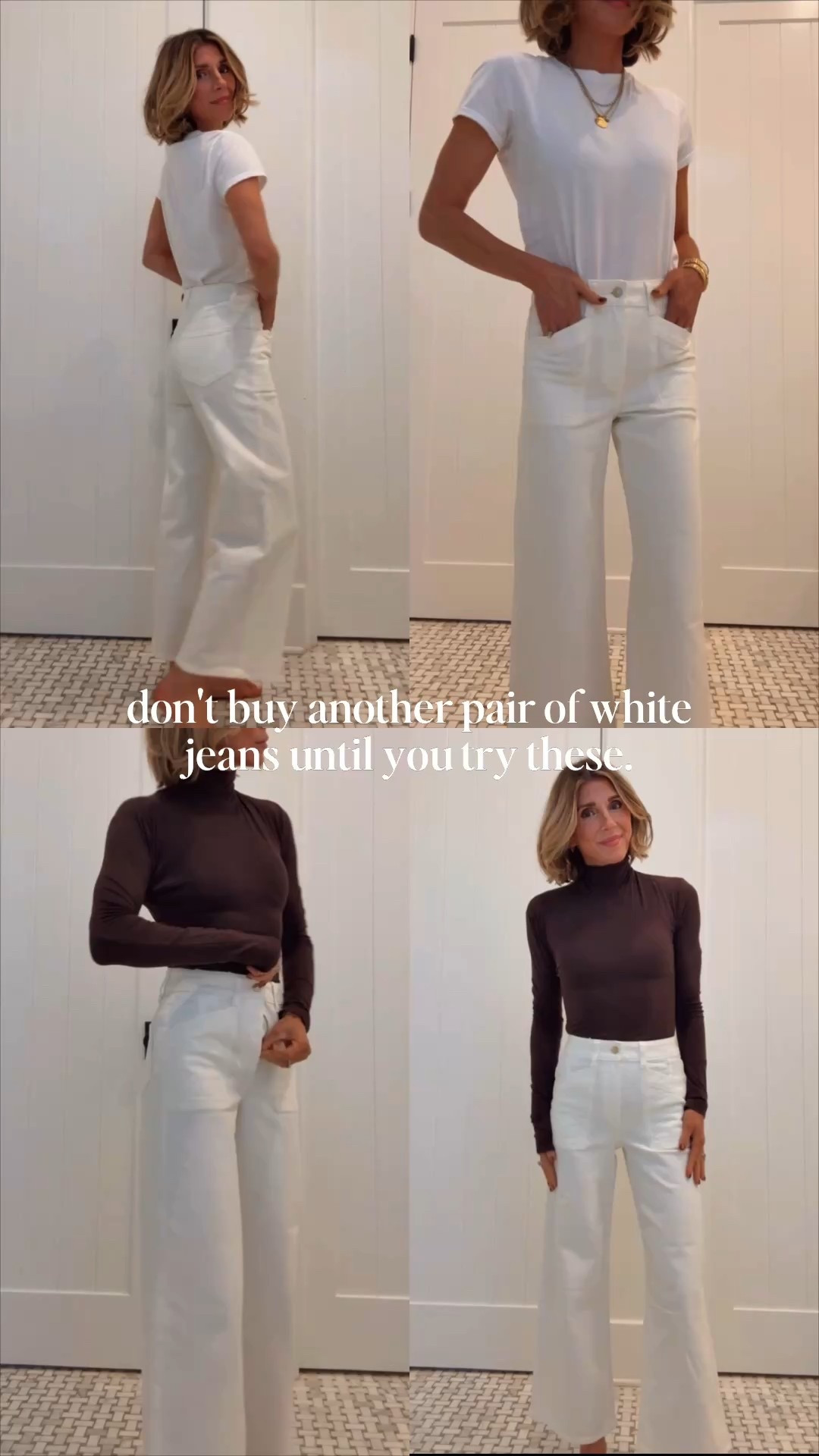 The viral jeans that fit everyone in a new ecru wash