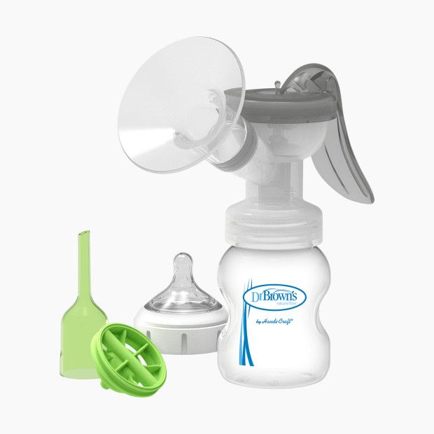 Manual Breast Pump With Silicone Shield | Babylist