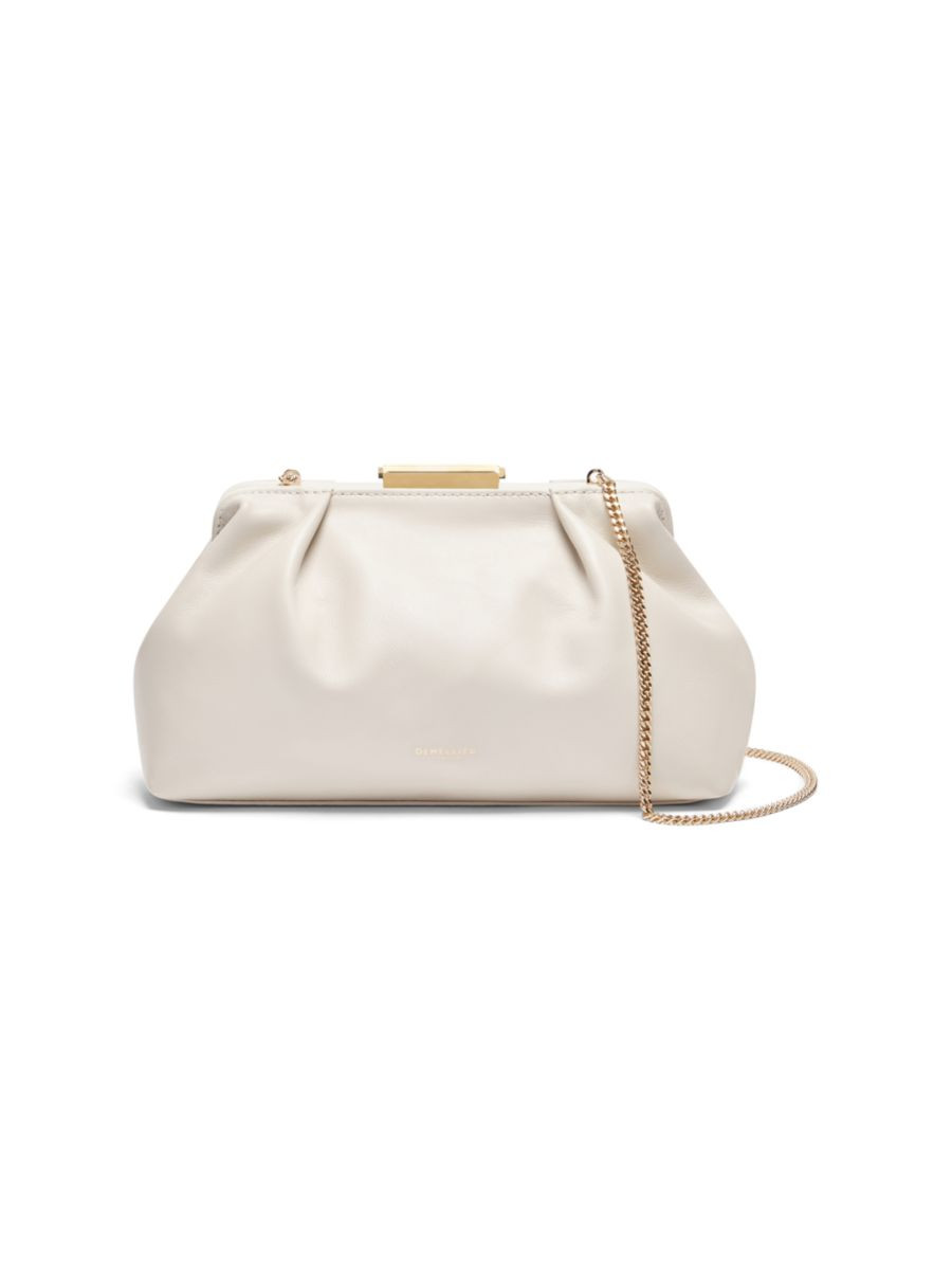 Mini Florence Leather Pouch Clutch | Saks Fifth Avenue