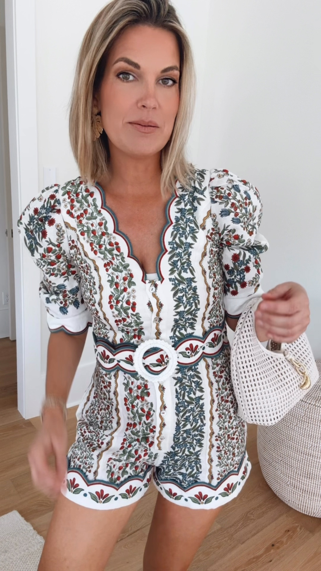 I am 5’11” so this romper ended up being a bit too short for me but if you are more petite this is GORGEOUS.  

#LTKootd #LTKgrwm #LTKTravel