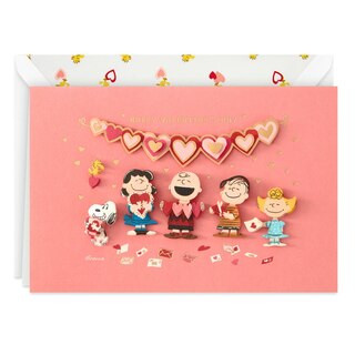 Hallmark Signature Peanuts Valentines Day Card (Handmade Valentines), S5 | CVS Health