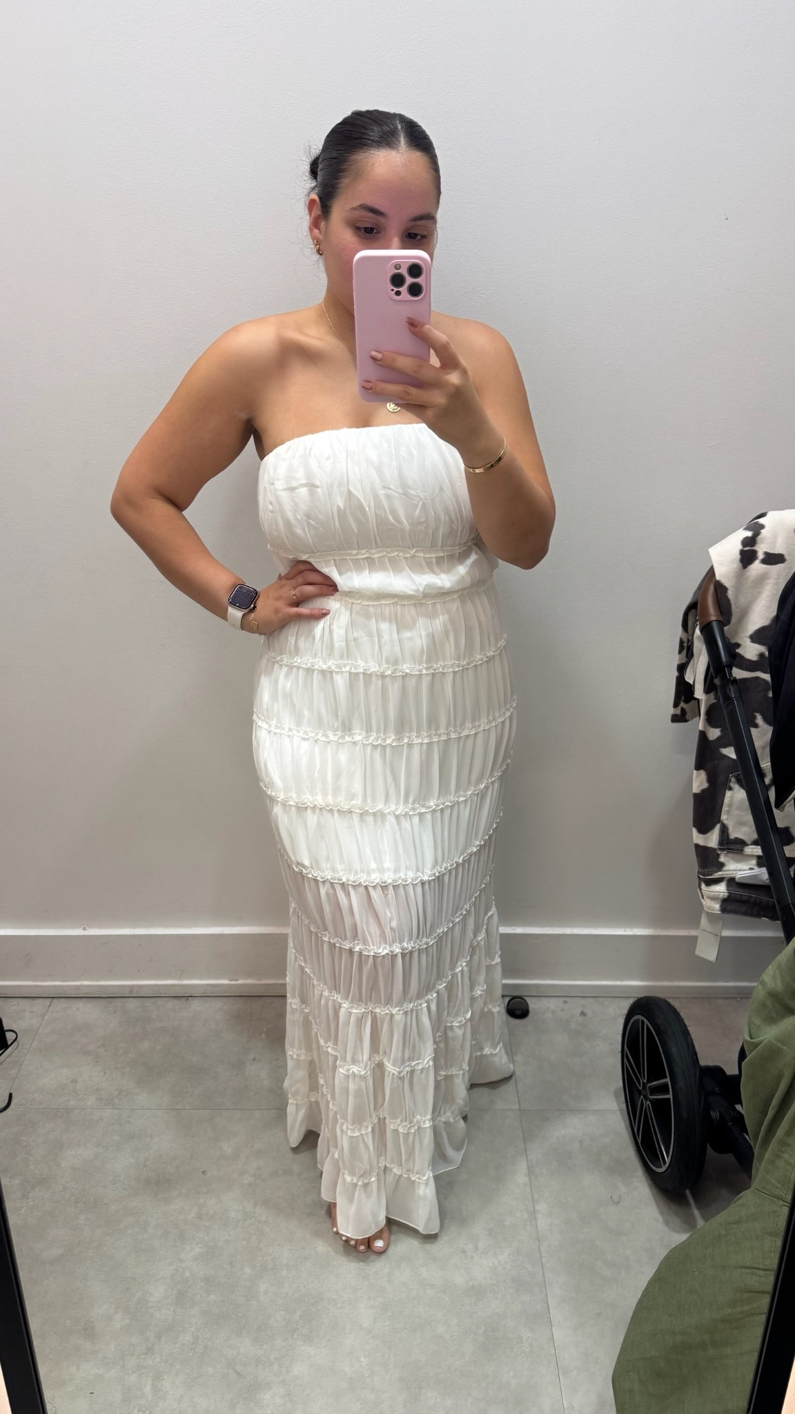 This white strapless maxi dress is giving effortless elegance. Perfect for any summer event. It’s from Abercrombie and everything is on sale right now — run!

#LTKStyleTip #LTKSaleAlert #LTKMidsize