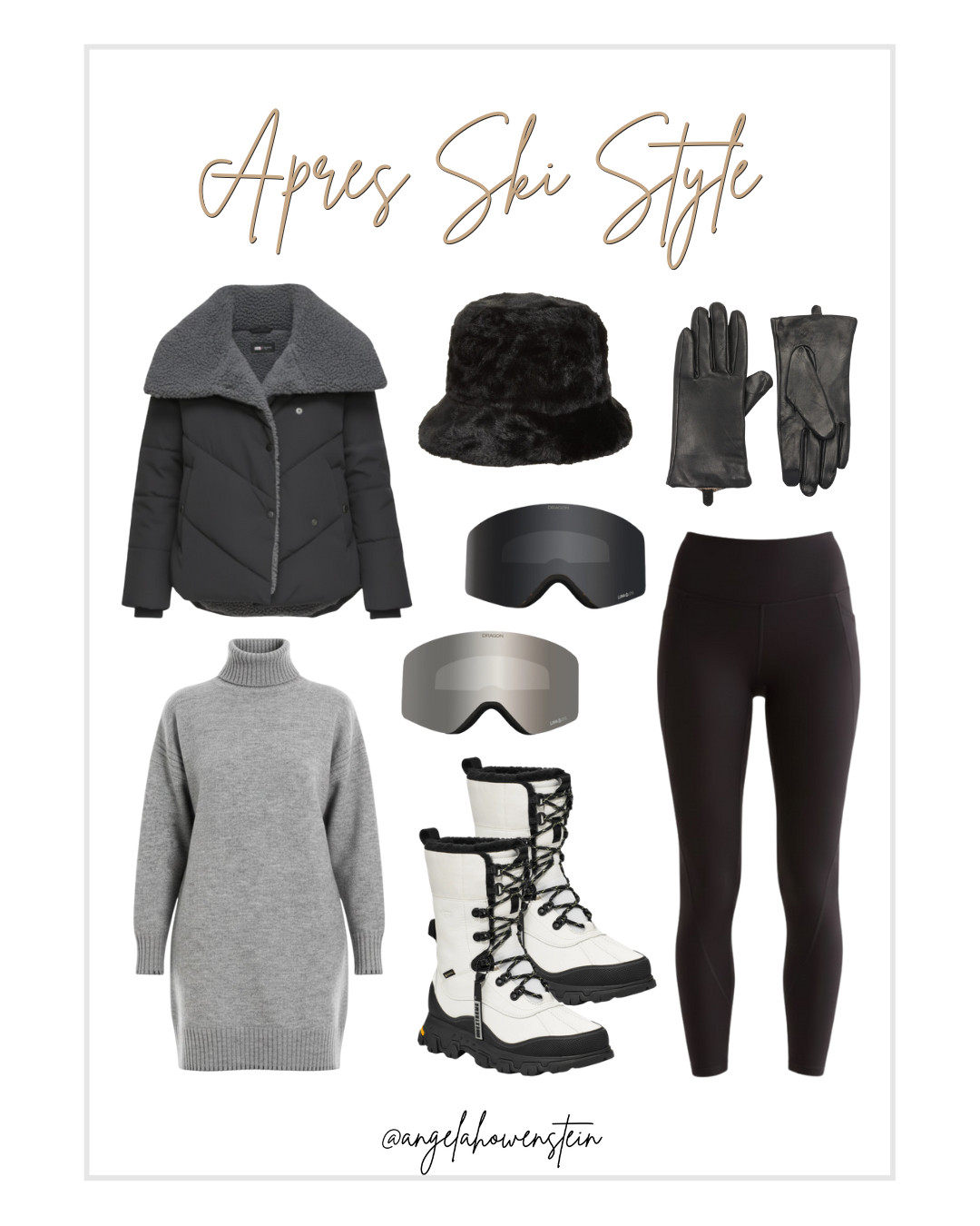 Cozy layers meets alpine edge. The perfect après-ski blend of comfort and cool.

#AprèsSki #WinterStyle #SkiLook #CozyLayers #MountainChic #SnowStyle #WinterOutfit #ColdWeatherFashion
 

 #LTKootd #LTKSeasonal