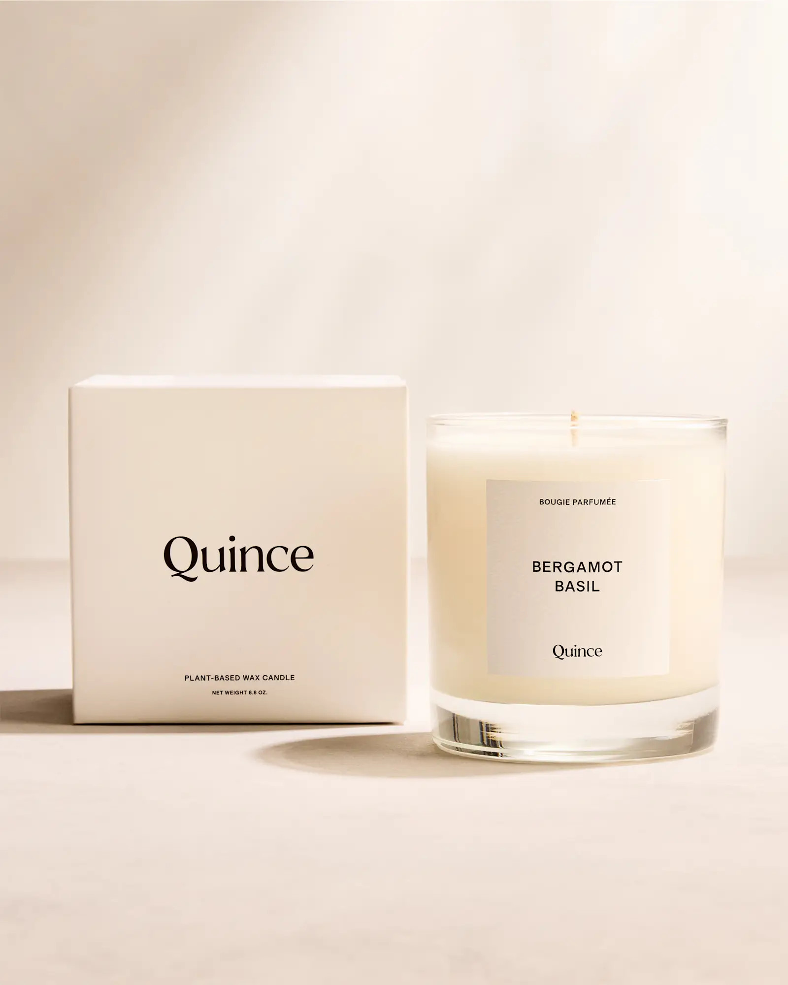 Bergamot Basil Candle | Quince
